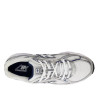 Zapatillas deportivas New Balance 740 unisex blancas y plateadas con detalles azul marino