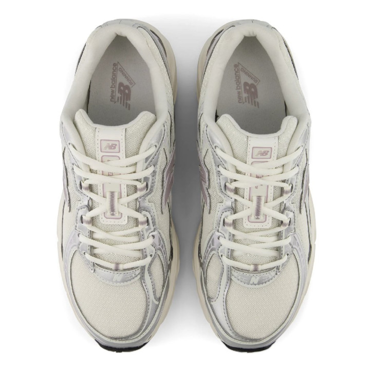 Zapatillas deportivas New Balance 740 unisex beige y rosa con amortiguación ABZORB - Querol online