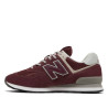 Sabatilles esportives New Balance 574 d'home granats amb detalls beix