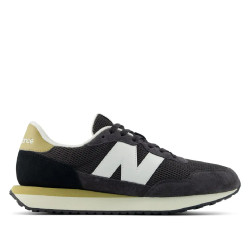 Sabatilles esportives New Balance 237 d'home negres amb detalls blancs i daurats - Querol online