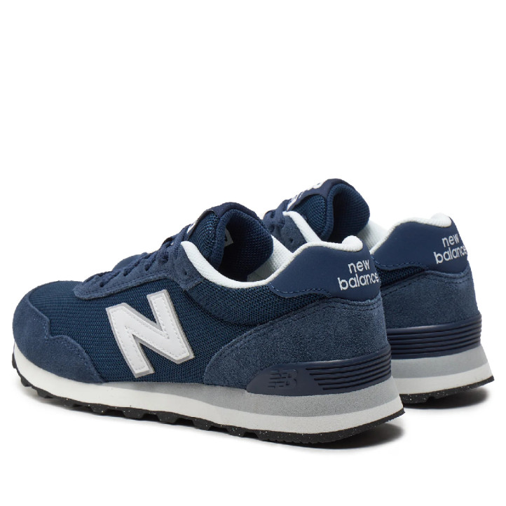 Zapatillas deportivas New Balance 515 de hombre azul marino con detalles blancos - Querol online