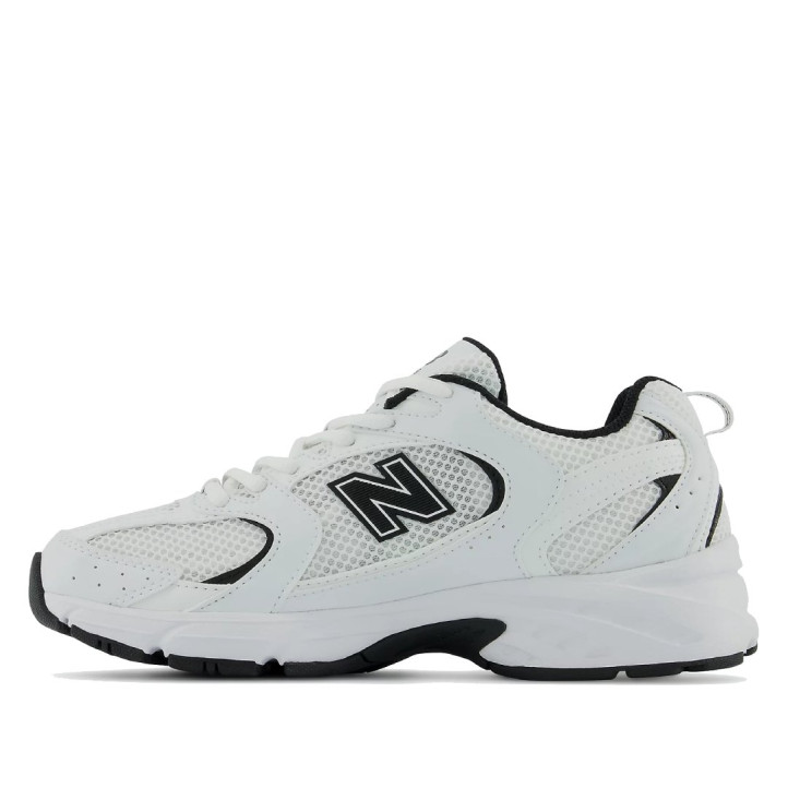 Sabatilles esportives New Balance 530 d'home blanques amb detalls negres i amortiment ABZORB - Querol online