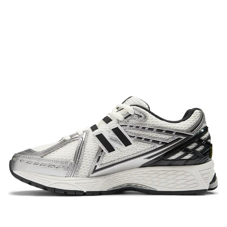 Sabatilles esportives New Balance 1906R d'home blanques i platejades amb amortiment ABZORB SBS - Querol online