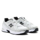 Zapatillas deportivas New Balance 740 de hombre blancas y plateadas con amortiguación ABZORB - Querol online