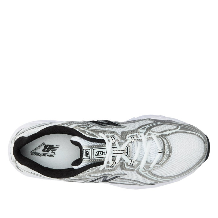 Zapatillas deportivas New Balance 740 de hombre blancas y plateadas con amortiguación ABZORB - Querol online