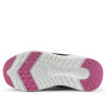 Zapatillas deporte Munich Fun Kid infantiles negras y fucsia lavables