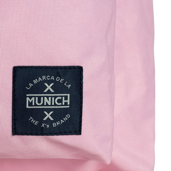 Motxilla Munich BTS Basic rosa de 20L amb compartiment encoixinat - Querol online