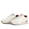 Sabatilles Munich Dash de dona blanques i beix amb detalls marrons