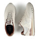 Sabatilles Munich Dash de dona blanques i beix amb detalls marrons - Querol online
