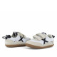 Sabatilles esport Munich Baby Koda infantils blanques i beix amb doble velcro - Querol online