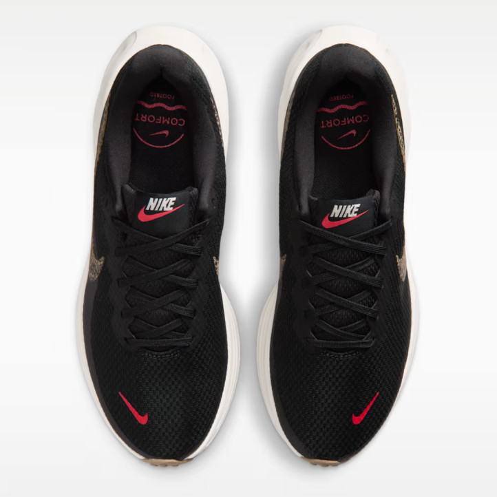 Sabatilles esportives Nike Revolution 8 de dona negres amb Swoosh animal print - Querol online