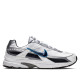 Zapatillas deportivas Nike Initiator de hombre blancas y plateadas con detalles azules - Querol online