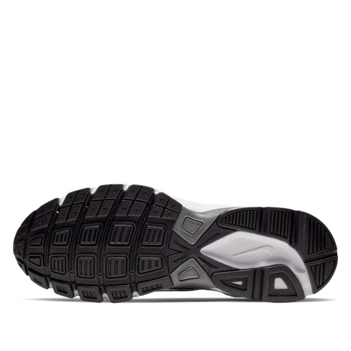 Zapatillas deportivas Nike Initiator de hombre blancas y plateadas con detalles azules - Querol online