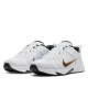 Zapatillas deportivas Nike Defy All Day de hombre blancas con detalles negros y dorados - Querol online