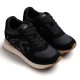 Zapatillas Gioseppo de mujer negras con cuña y lentejuelas - Querol online