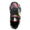 Zapatillas deporte Bull Boys T-Rex infantiles negras con dinosaurio y velcro