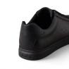 Zapatos sport Calvin Klein de hombre negras de piel con logo