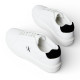 Sabates sport Calvin Klein CK Baseline d'home blanques de pell amb detalls negres - Querol online