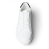 Sabates sport Calvin Klein CK Baseline d'home blanques de pell amb detalls negres