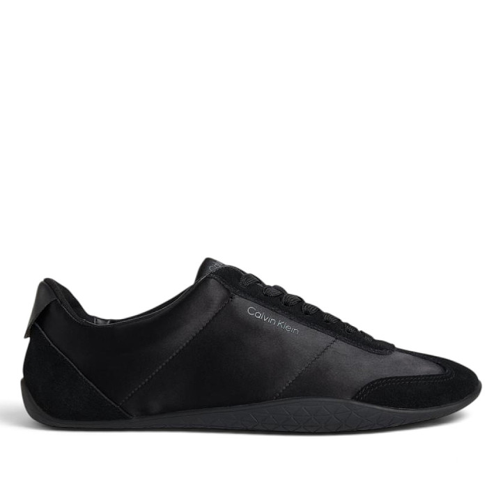 Zapatillas Calvin Klein de mujer negras de perfil bajo - Querol online