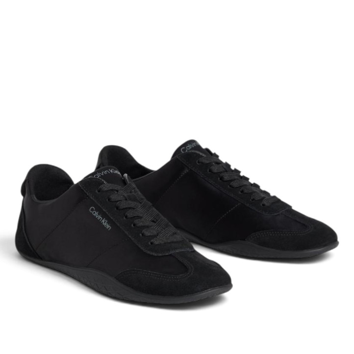 Zapatillas Calvin Klein de mujer negras de perfil bajo - Querol online