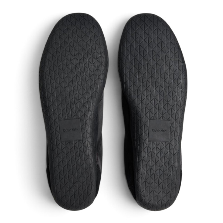 Zapatillas Calvin Klein de mujer negras de perfil bajo - Querol online