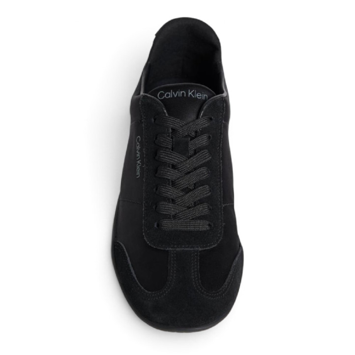 Zapatillas Calvin Klein de mujer negras de perfil bajo - Querol online