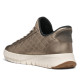Zapatillas Geox Flextride Plus de mujer doradas con acabado acolchado - Querol online