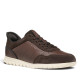 Sabates sport Geox Flextride Zero Plus d'home marrons de pell i ant - Querol online