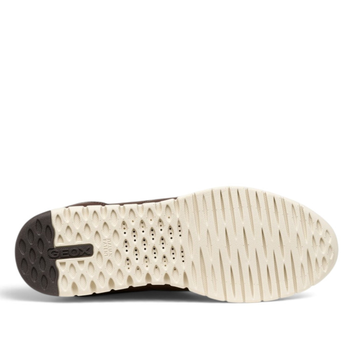 Sabates sport Geox Flextride Zero Plus d'home marrons de pell i ant - Querol online