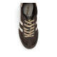 Sabatilles esportives Gola Sprinter Suede de dona marrons amb detalls blancs - Querol online