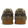 Sabatilles esportives Gola Cyclone d'home marrons d'ant amb sola color caramel