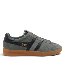 Sabatilles esportives Gola Cyclone d'home verdes d'ant amb detalls negres - Querol online