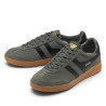 Sabatilles esportives Gola Cyclone d'home verdes d'ant amb detalls negres