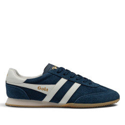 Zapatillas deportivas Gola Sprinter Suede de hombre azul marino con detalles blancos - Querol online