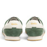 Zapatillas deportivas Gola Sprinter Suede de hombre verdes de ante con detalles blancos