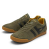 Sabatilles esportives Gola Harrier Suede d'home caqui d'ant amb detalls negres