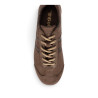 Zapatillas deportivas Gola Cleora II de mujer marrones de ante con detalles animal print
