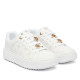 Sabatilles GUESS de dona blanques amb plataforma i detalls daurats - Querol online