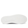 Zapatillas GUESS de mujer blancas con plataforma y detalles dorados