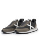 Sabatilles esportives Munich Rush d'home negres i caqui amb detalls blancs - Querol online