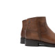 BOTINES DE PIEL CON CREMALLERA JIMENA CUERO PORRONET - Querol online