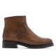 BOTINES DE PIEL CON CREMALLERA JIMENA CUERO PORRONET - Querol online
