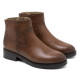 BOTINES DE PIEL CON CREMALLERA JIMENA CUERO PORRONET - Querol online