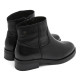 BOTINES DE PIEL CON CREMALLERA JIMENA NEGRO PORRONET - Querol online