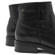 BOTINES DE PIEL CON CREMALLERA JIMENA NEGRO PORRONET - Querol online