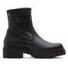 BOTINES DE PIEL CON CREMALLERA KIARA NEGRO PORRONET