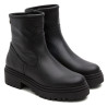 BOTINES DE PIEL CON CREMALLERA KIARA NEGRO PORRONET