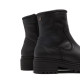 BOTINES DE PIEL CON CREMALLERA KIARA NEGRO PORRONET - Querol online
