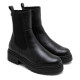 BOTINES DE PIEL CON ELÁSTICOS KATIA NEGRO PORRONET - Querol online